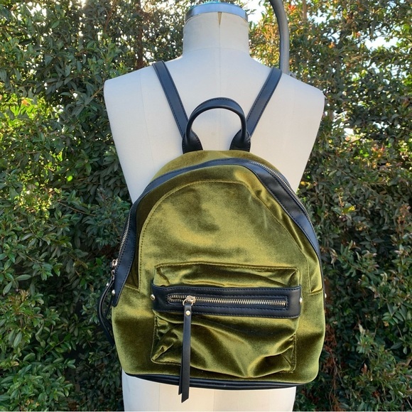 Y2K Velvet Backpack - Picture 1 of 8